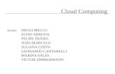 Alunos: DIEGO MELLO ELVIO ARRUDA FELIPE TRÄSEL JOÃO MARCELO JULIANA COSTA LEONARDO CANTARELLI MARINA SALES VICTOR ZIMMERMANN Cloud Computing Cloud Computing.