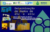 Determinação de dados de elv e ellv Aluno: Isaac Porfírio de Oliveira Orientadores: Osvaldo Chiavone-Filho (UFRN) Juliana Bregenski Schuhli (CENPES)