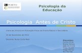 1ºano do 2ºciclo em Educação Física do Ensino Básico e Secundário 14 de Novembro de 2011 Docente: Nuno Corte-Real Discentes: Carlos Pinto Diana Relvas.