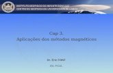 Dr. Eric FONT IDL-FCUL Cap 3. Aplicações dos métodos magnéticos.