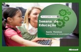 Semana de Educação Saulo Pereira Especialista em Licenciamento.