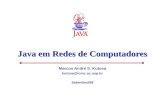 Java em Redes de Computadores Marcos André S. Kutova kutova@icmc.sc.usp.br Setembro/98.