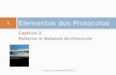 Capítulo 2 Patterns in Network Architecture Elementos dos Protocolos 1 O Futuro da Internet (2012.1)