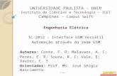 UNIVERSIDADE PAULISTA - UNIP Instituto de Ciências e Tecnologia – ICET Campinas - Campus Swift Engenharia Elétrica TC-2012 – Interface GSM Versátil Automação.