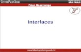 Interfaces. Objetivos Classes estáticas Uso de Constantes / final Conceito de Interface Declaração de Interface Uso de Interface.