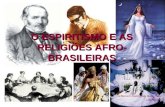 O ESPIRITISMO E AS RELIGIÕES AFRO- BRASILEIRAS Jefferson Rodrigues Bellomo 19/06/09.