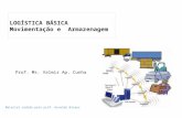 LOGÍSTICA BÁSICA Movimentação e Armazenagem Material cedido pelo prof. Arnaldo Biraes Prof. Ms. Valmir Ap. Cunha.