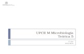 UPCII M Microbiologia Teórica 5 2º Ano 2013/2014.