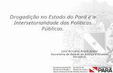 Nome da Secretaria Especial.... Nome do Órgão ou Entidade vinculada Drogadição no Estado do Pará e a Intersetorialidade das Políticas Públicas. José Acreano.