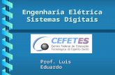 Engenharia Elétrica Sistemas Digitais Prof. Luis Eduardo.