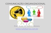 COMUNICAÇÃO ORGANIZACIONAL Prof. Rudy de Barros Ahrens .