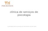 Clínica de serviços de psicologia a psicologia clínica ao serviço do crescimento e do bem-estar.