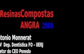 Compostas ANGRA 2008 Compostas ANGRA 2008 Resinas Antonio Monnerat Prof Dep. Dentística FO – UERJ Diretor do CEO Penedo.