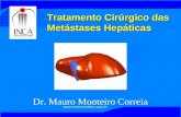 Tratamento Cirúrgico das Metástases Hepáticas Dr. Mauro Monteiro Correia .