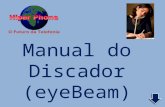 Manual do Discador (eyeBeam). Click sobre = eyeBeam setup.