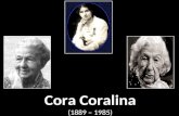 Cora Coralina (1889 – 1985). Saber Viver Não sei... Se a vida é curta Ou longa demais pra nós, Mas sei que nada do que vivemos Tem sentido, se não tocamos.