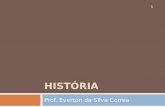 HISTÓRIA Prof. Everton da Silva Correa 1. Entre 1400 e 1600, grandes transformações políticas, sociais, econômicas e culturais ocorreram na Europa. O.