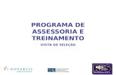 IPESSP PROGRAMA DE ASSESSORIA E TREINAMENTO VISITA DE SELEÇÃO.