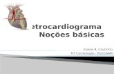 Elaine R. Coutinho R3 Cardiologia - PUCCAMP. DERIVAÇÕES PRECORDIAIS.