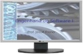 Engenharia de Software I Prof. Josué Froner. Introdução Objetivo: apresentar conceitos introdutórios sobre Engenharia de Software, assim como auxiliar