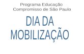 Programa Educação Compromisso de São Paulo. Senhores Pais Contamos com sua presença neste domingo as 10 horas para fazer a retirada do kit de leitura.