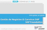Gestão de Negócios & Carreiras SAP SAP Foundation