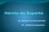 Dr. Renato Ferreira Estrella R1 _Medicina Esportiva.