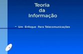 Teoria da Informação - Um Enfoque Para Telecomunicações.
