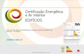 Sistema de Certificação Energética - Geral Nota Técnica sobre a metodologia de auditoria à QAI nos edifícios de serviços – NT-SCE02 SINERCLIMA10.