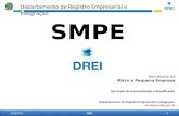 Departamento de Registro Empresarial e Integração 18/6/20141DREI Secretaria da Micro e Pequena Empresa Secretaria de Racionalização e Simplificação SMPE.
