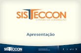 1 of 8  sisteccon@sisteccon.com Apresentação.
