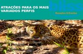 ATRAÇÕES PARA OS MAIS VARIADOS PERFIS. Parque Nacional do Iguaçu - Brasil • Patrimônio Natural da Humanidade desde 1986 – UNESCO • 185 mil hectares, de.