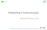 SESI levando mais qualidade para a formação dos gestores educacionais Marketing e Comunicação Eduardo Picanço, D.Sc.