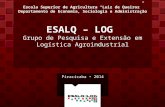 Escola Superior de Agricultura “Luiz de Queiroz” Departamento de Economia, Sociologia e Administração ESALQ – LOG Grupo de Pesquisa e Extensão em Logística.