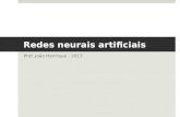 Redes neurais artificiais Prof. João Henrique - 2013.