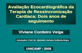 Avaliação Ecocardiográfica da Terapia de Ressincronização Cardíaca: Dois anos de seguimento Viviane Cordeiro Veiga UNICAMP - 2008 Orientador: Prof. Dr.