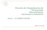 Escola de Engenharia de Piracicaba Mecatrônica Informática Industrial Aula 2 – O COMPUTADOR Wladimir da Costa.