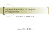 Agentes Baseados na Lógica Proposicional Capítulo 7, AIMA 2ed. Alzennyr Cléa G. Silva.