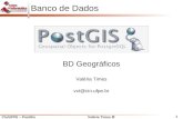 CIn/UFPE – PostGis Valéria Times  1 Banco de Dados BD Geográficos Valéria Times vct@cin.ufpe.br.