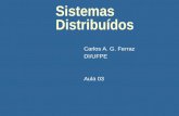 Sistemas Distribuídos Carlos A. G. Ferraz DI/UFPE Aula 03.