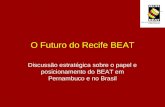 O Futuro do Recife BEAT Discussão estratégica sobre o papel e posicionamento do BEAT em Pernambuco e no Brasil.