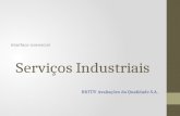 Serviços Industriais Interface comercial BRTÜV Avaliações da Qualidade S.A.