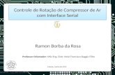 Controle de Rotação de Compressor de Ar com Interface Serial Ramon Borba da Rosa Professor Orientador: MSc Eng. Eletr. Nolvi Francisco Baggio Filho Canoas,