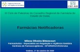 Agência Nacional de Vigilância Sanitária  III Ciclo de Palestras do Conselho Regional de Farmácia do Estado de Goiás Farmácias Notificadoras.