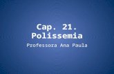 Cap. 21. Polissemia Professora Ana Paula. Polissemia A polissemia permite que um nome assuma diversos significados, pois o prefixo POLI indica multiplicidade.