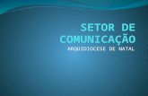 ARQUIDIOCESE DE NATAL. O SURGIMENTO Em 1997, a Assembleia Geral dos Bispos do Brasil teve como tema: “Igreja e Comunicação Rumo ao Novo Milênio”. O então.
