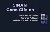 SINAN Caso Clínico Elisa Trino de Moraes Fernanda R. Canteli Nathália dos Reis de Moraes.