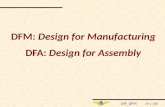 DIP_DFM n o 1 / 85 DFM: Design for Manufacturing DFA: Design for Assembly.