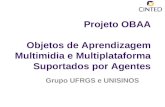 Projeto OBAA Objetos de Aprendizagem Multimidia e Multiplataforma Suportados por Agentes Grupo UFRGS e UNISINOS.