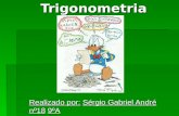 Trigonometria Realizado por: Sérgio Gabriel André nº18 9ºA.
